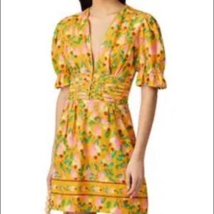 NWT Farm Rio mini cashew dress